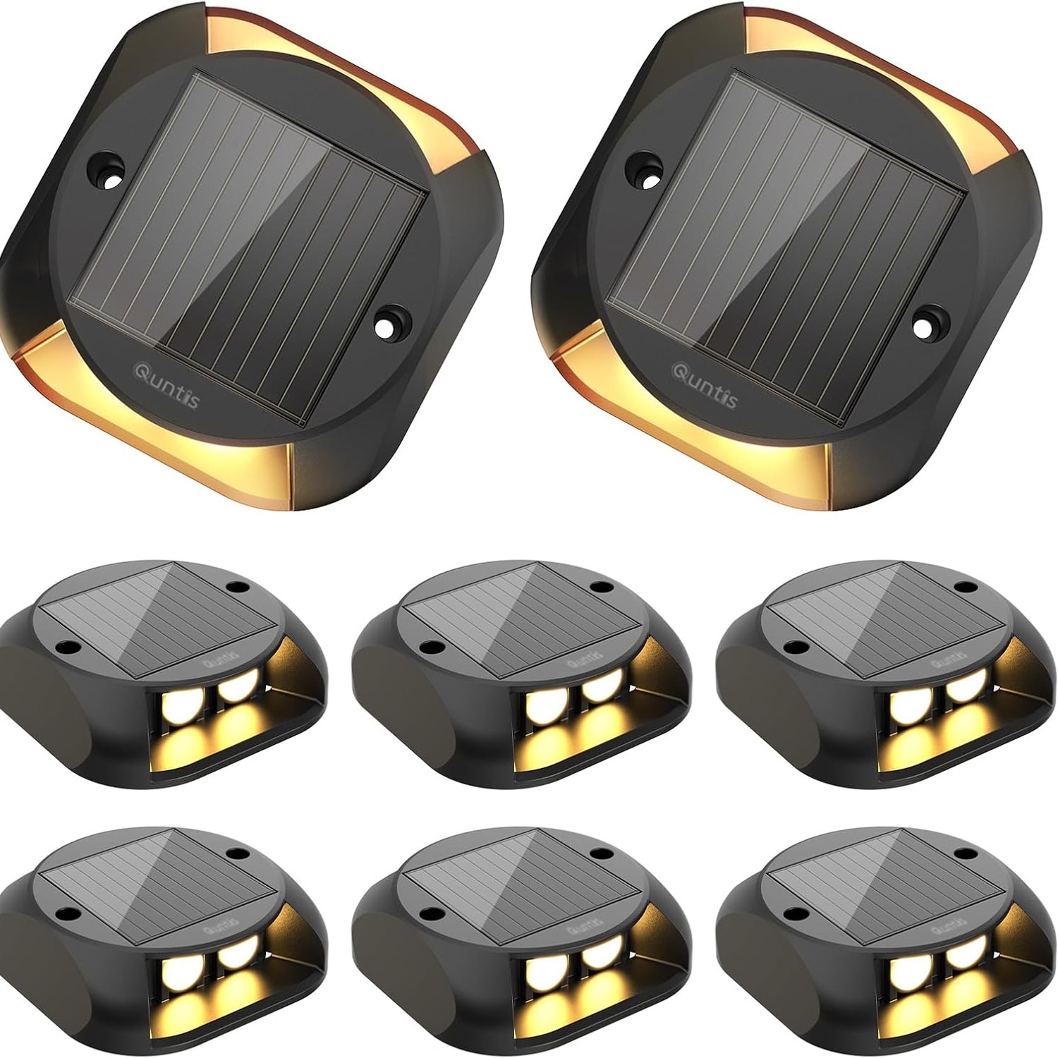 Quntis Two-Way Solar Driveway Lights (4 Pack): image 2
