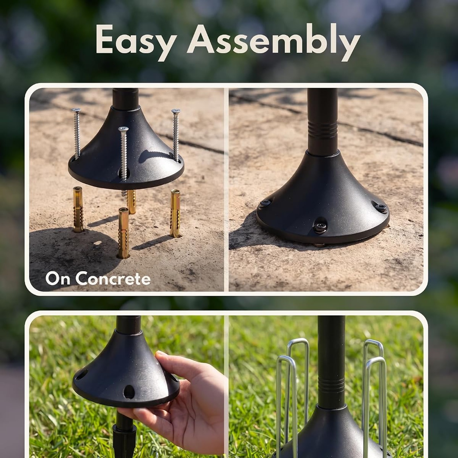 PASAMIC Solar Lamp Post Lights 2 Pack: image 8