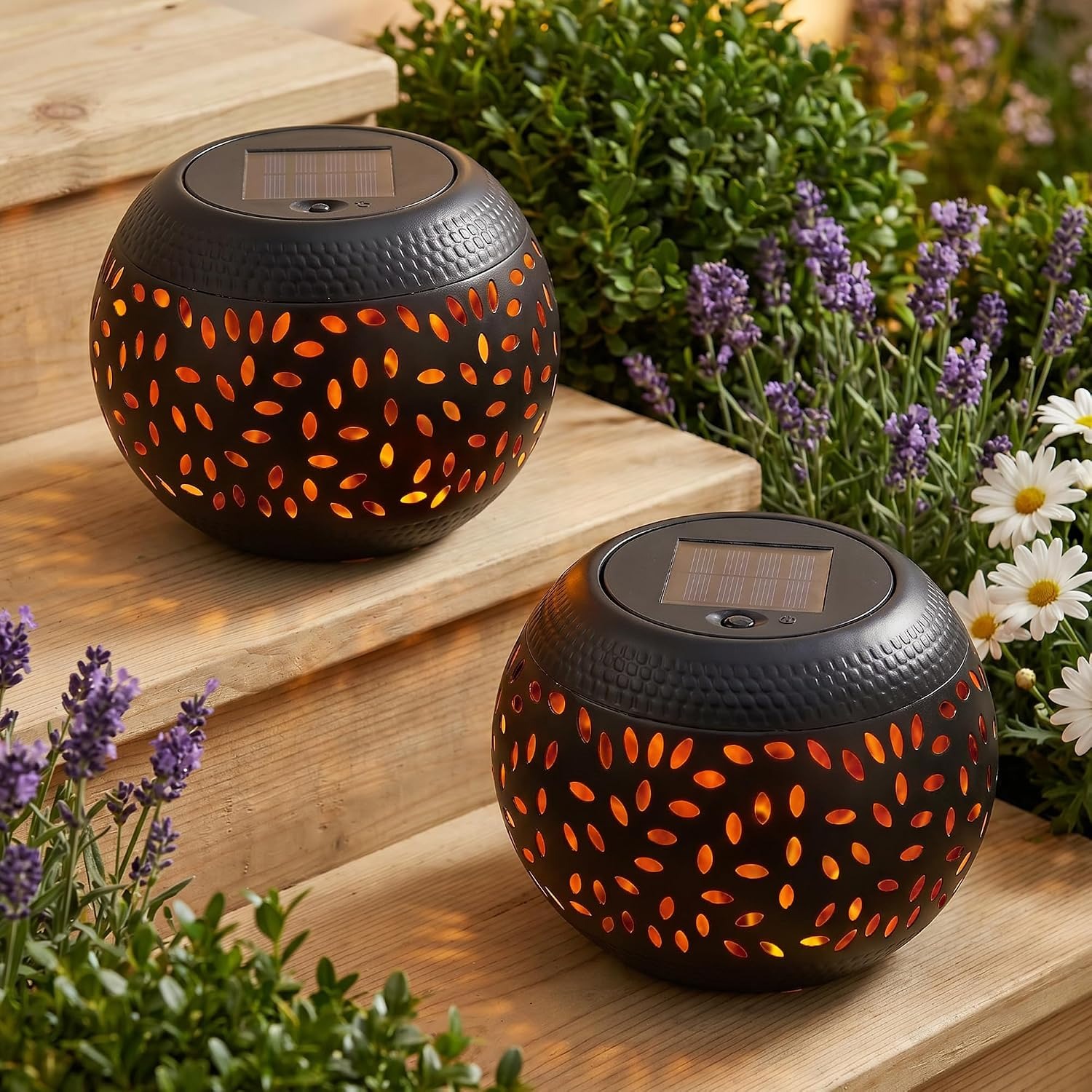 pearlstar Solar Flame Table Lantern: image 2