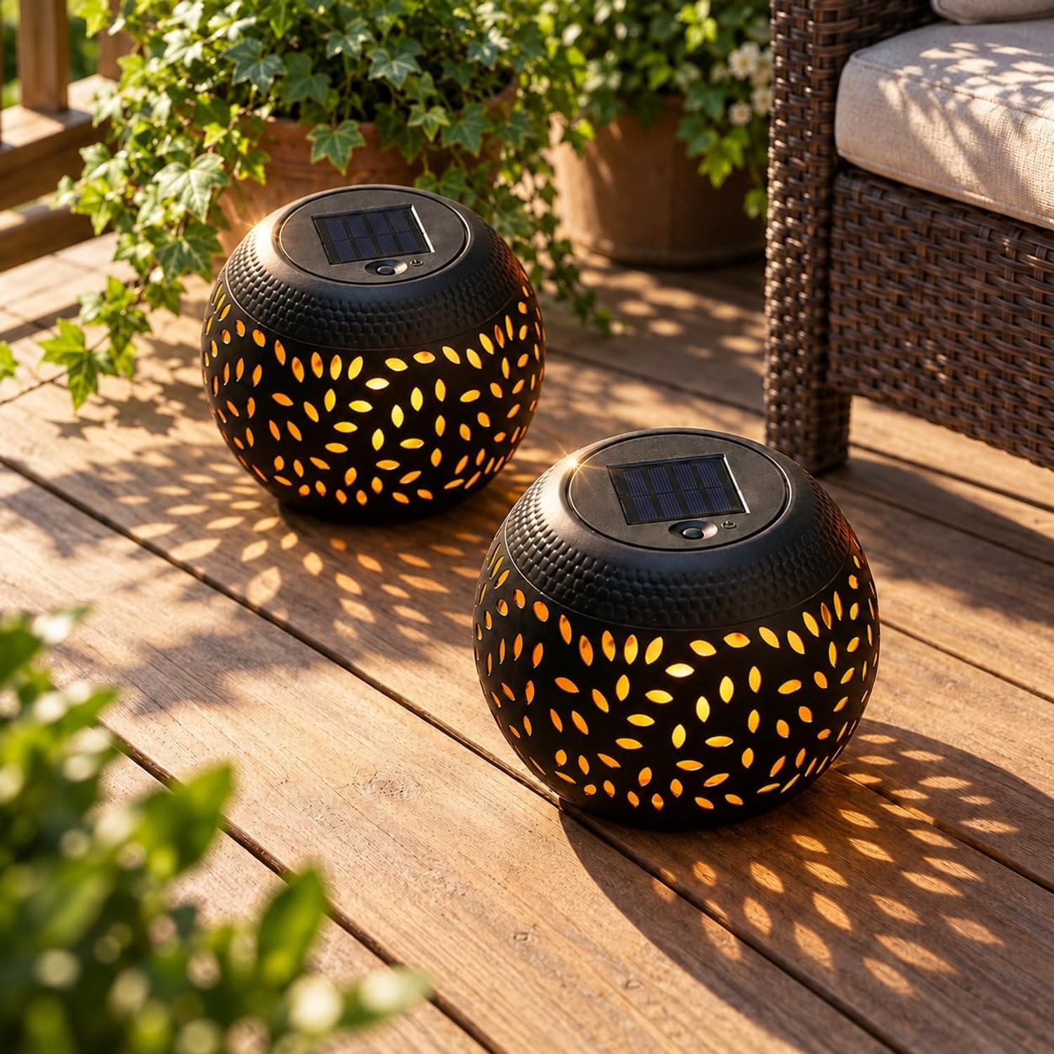 pearlstar Solar Flame Table Lantern: image 9