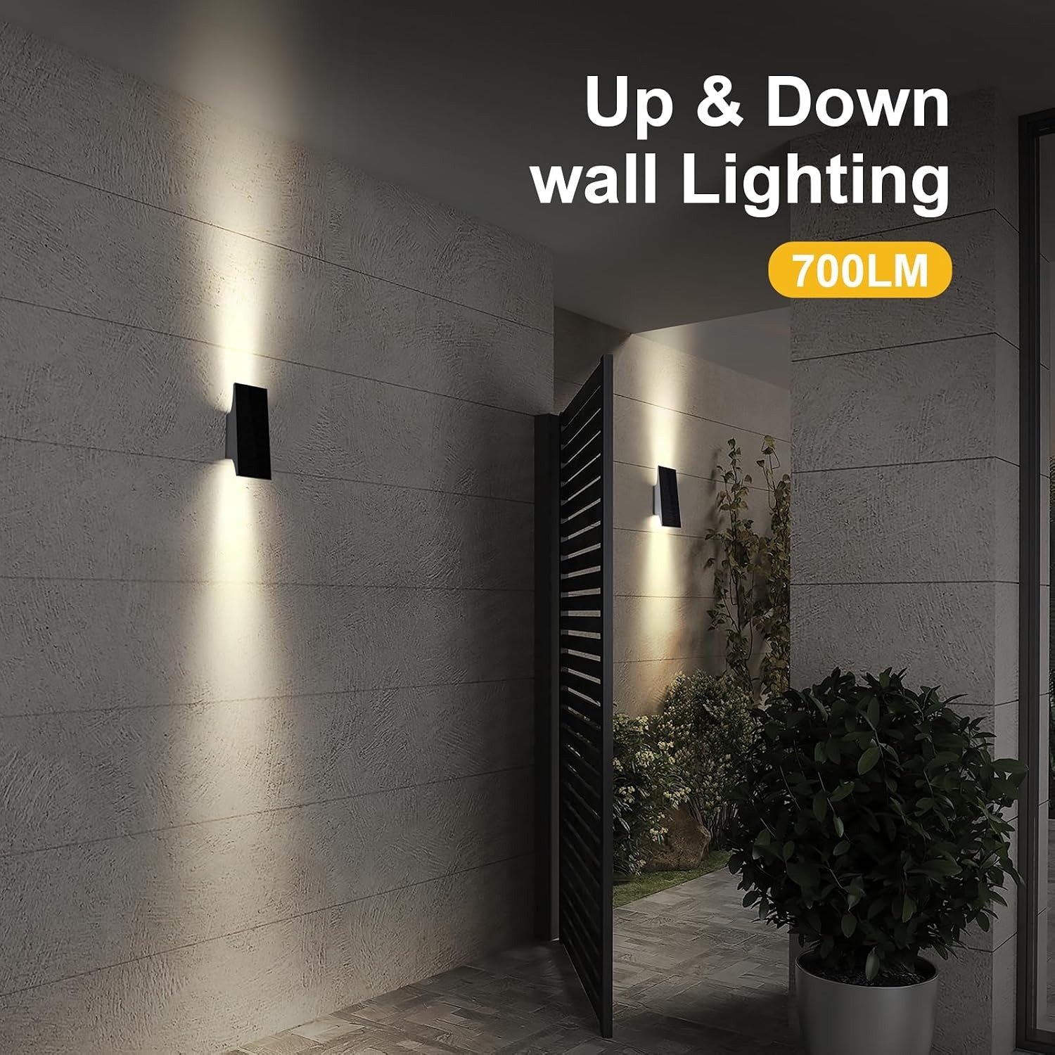 SOTTLOT Solar Up Down Wall Light: image 6