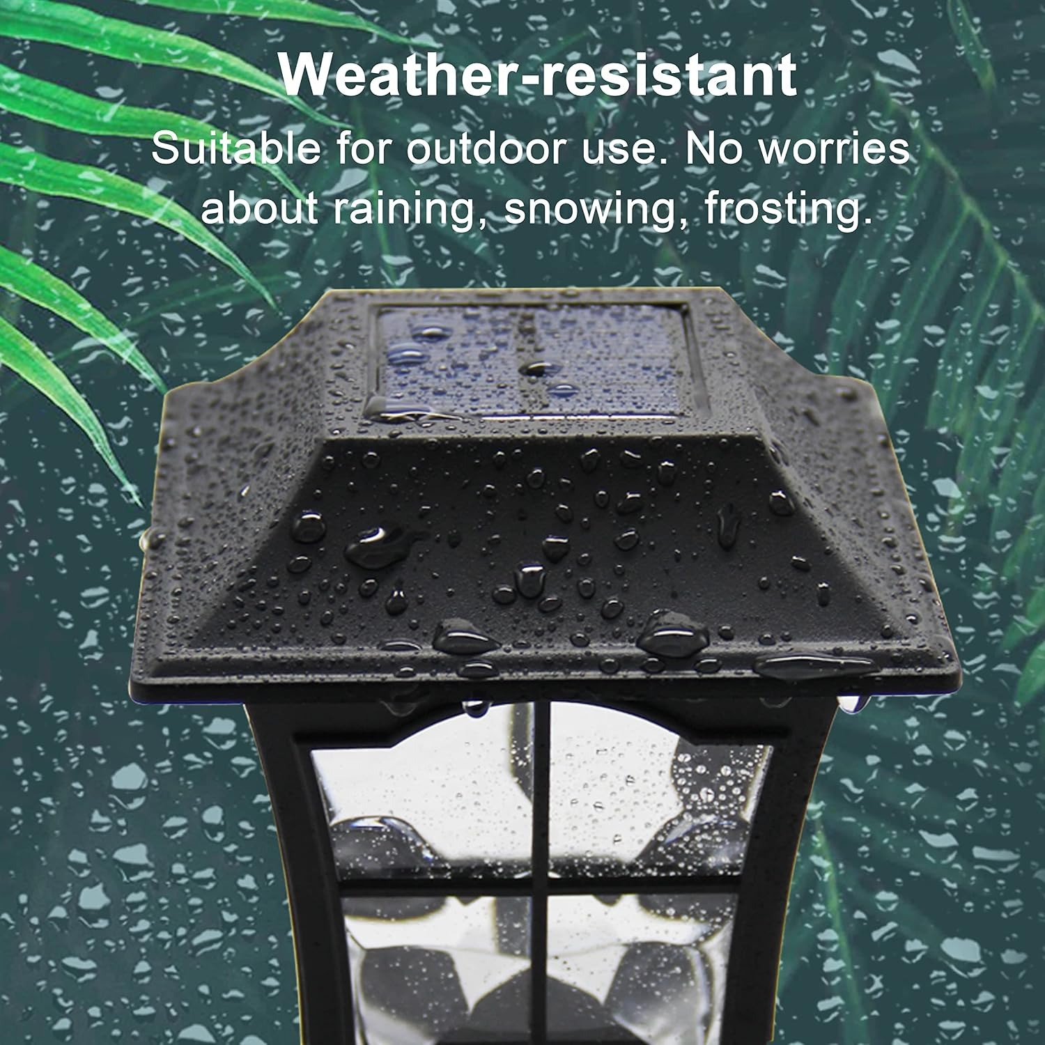 MAGGIFT Solar Wall Lantern 4 Pack: image 4