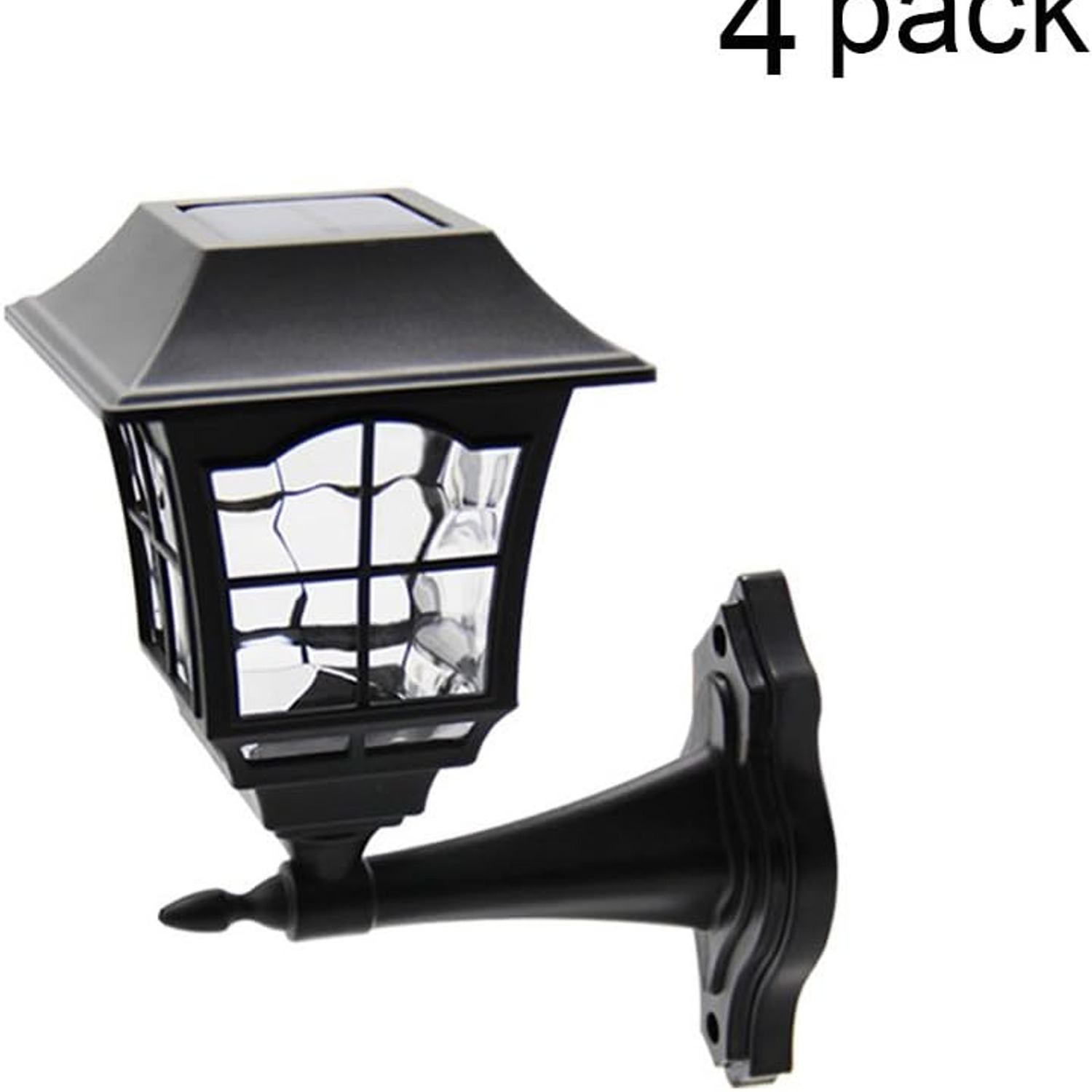 MAGGIFT Solar Wall Lantern 4 Pack: image 6